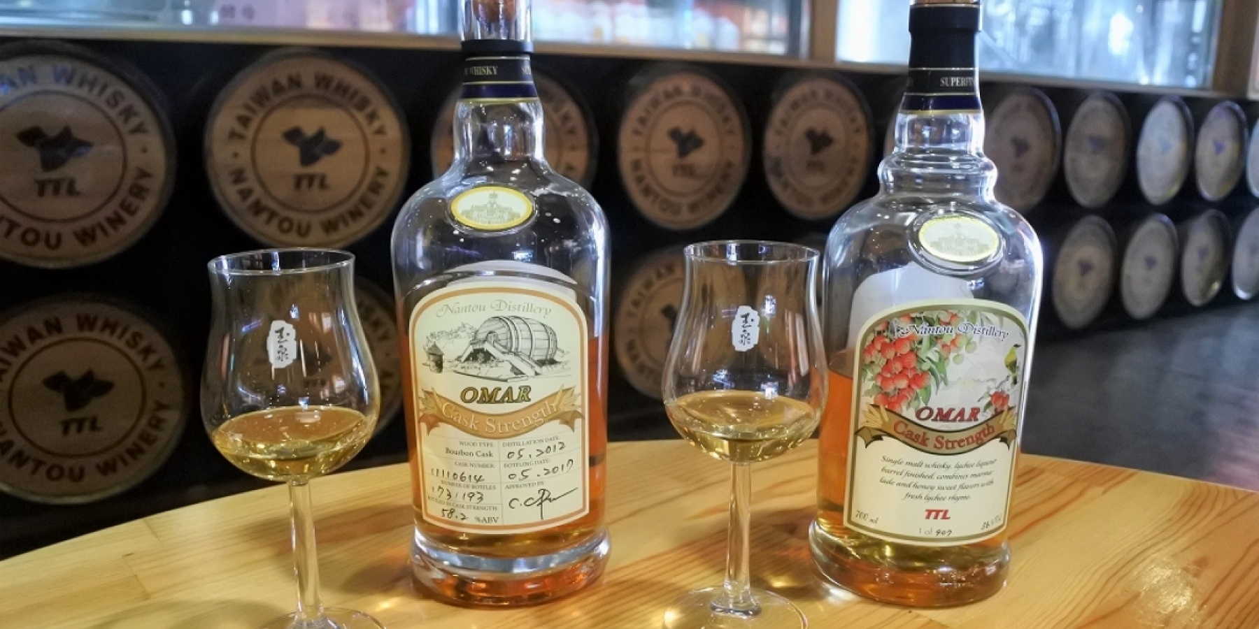 実はKAVALANだけじゃない!
台湾の新生OMAR WHISKY。