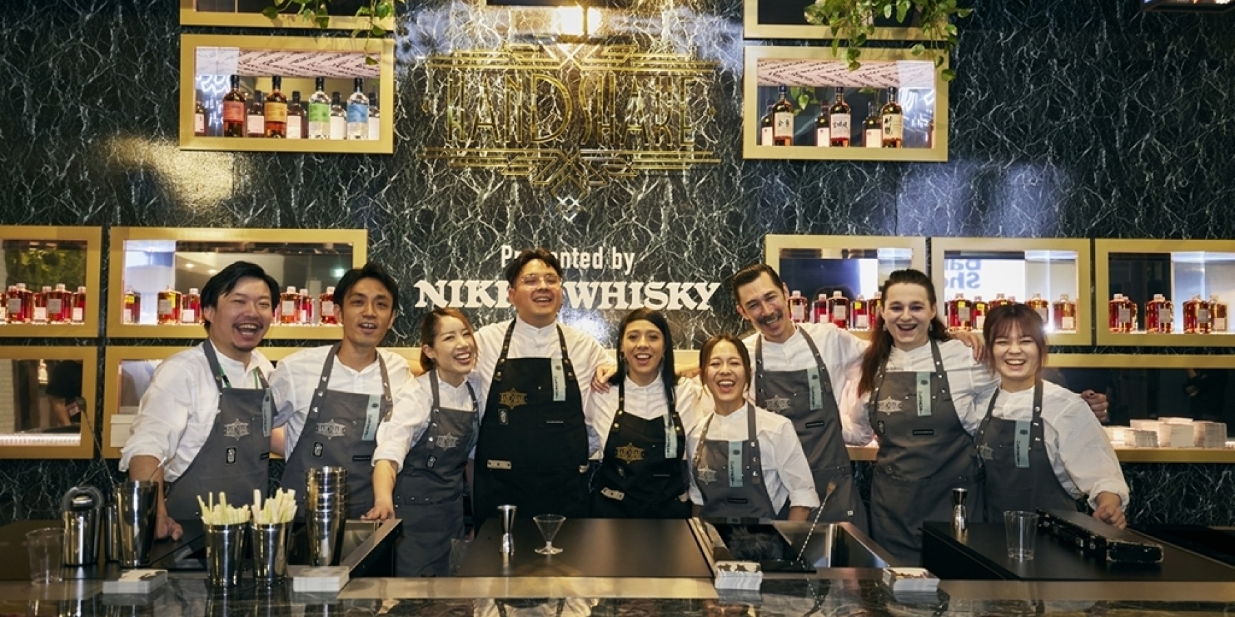 世界のトップバーを繋ぐニッカウヰスキー
東京 インターナショナル バーショー 2025で
50 Best No.1の「Handshake Speakeasy」とコラボ!