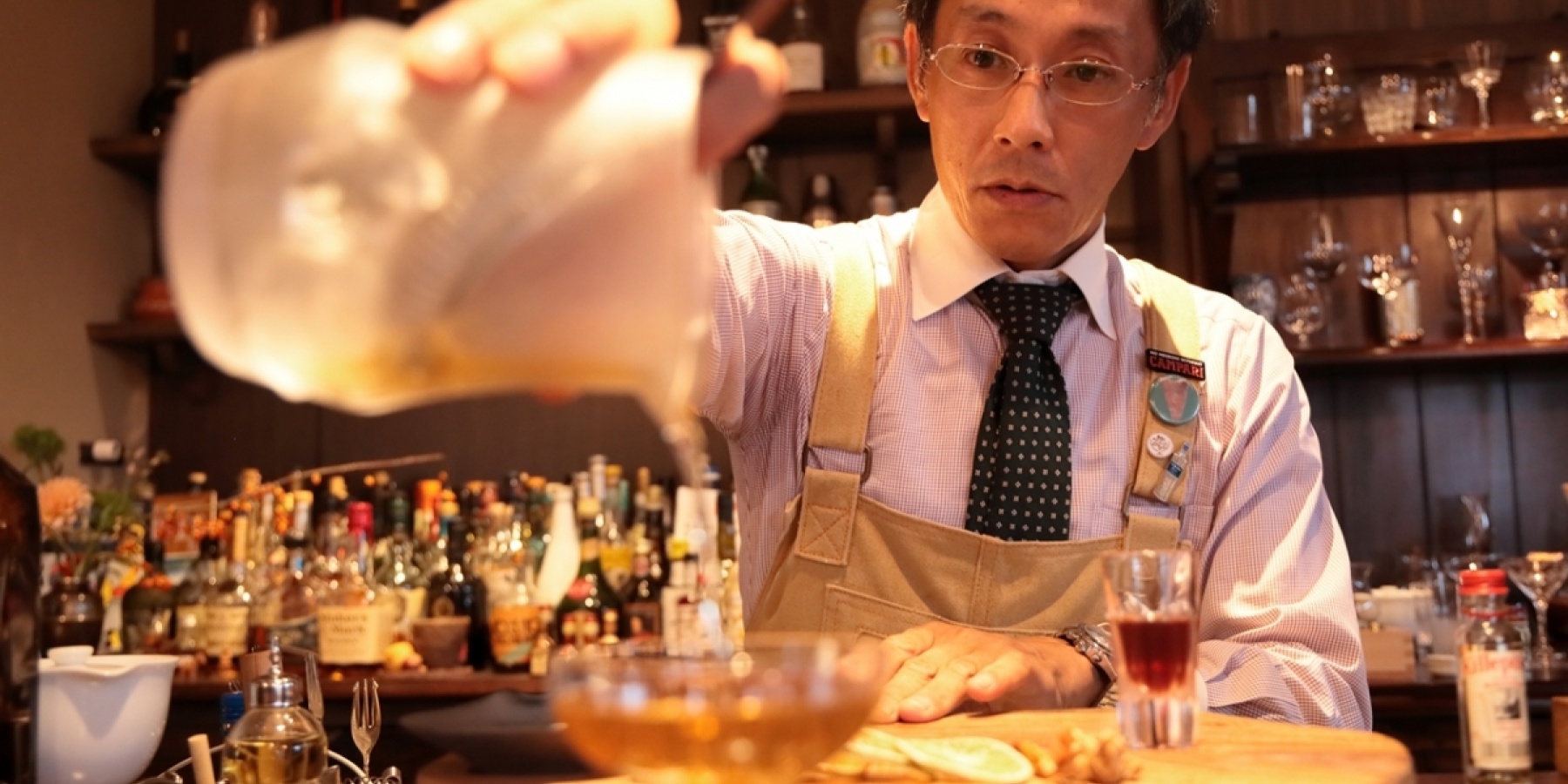 BAR ねじ錐：
名古屋のフーディー御用達地区
那古野の名バーテンダー - 前編 -