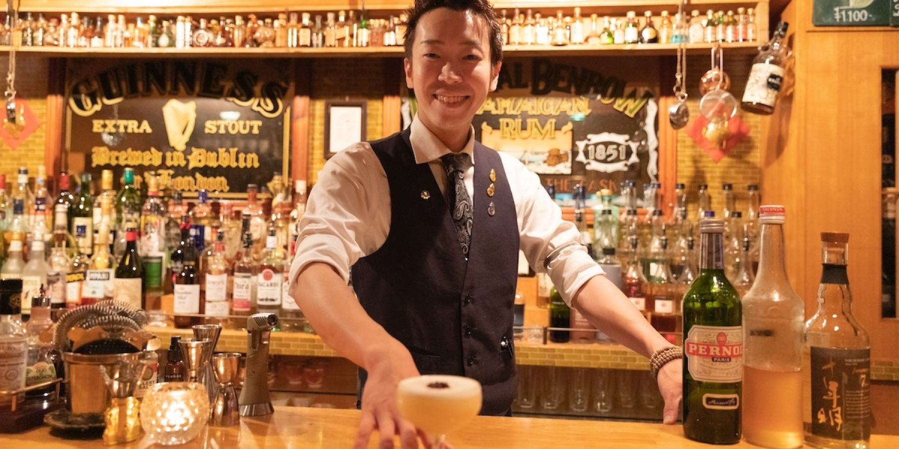 BAR白馬舘：祖父、父、息子の 3世代が選ぶ
それぞれの時代のカクテル。
＜後編＞