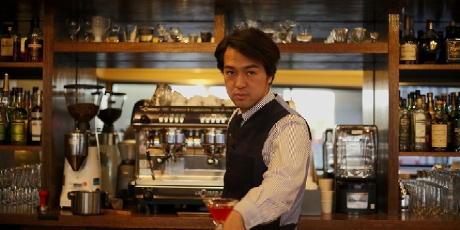 トップバリスタとして、
トップバールマンとして。
＜前編＞
